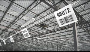 Durable Manufacturing Barcode Signage